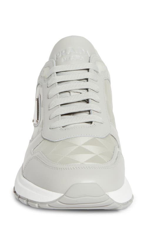 Prada Prax 01 Re-nylon Sneakers In Granito