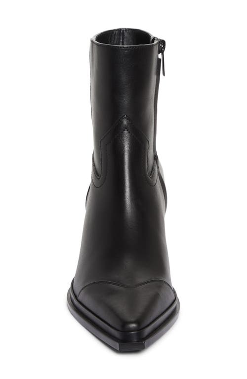 Jimmy Choo Black Leather Boots In Black
