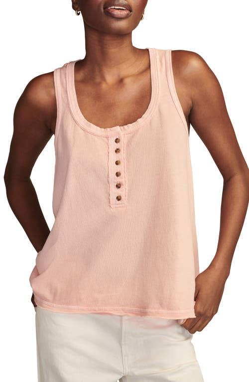 Lucky Brand Cotton Henley Tank at Nordstrom,