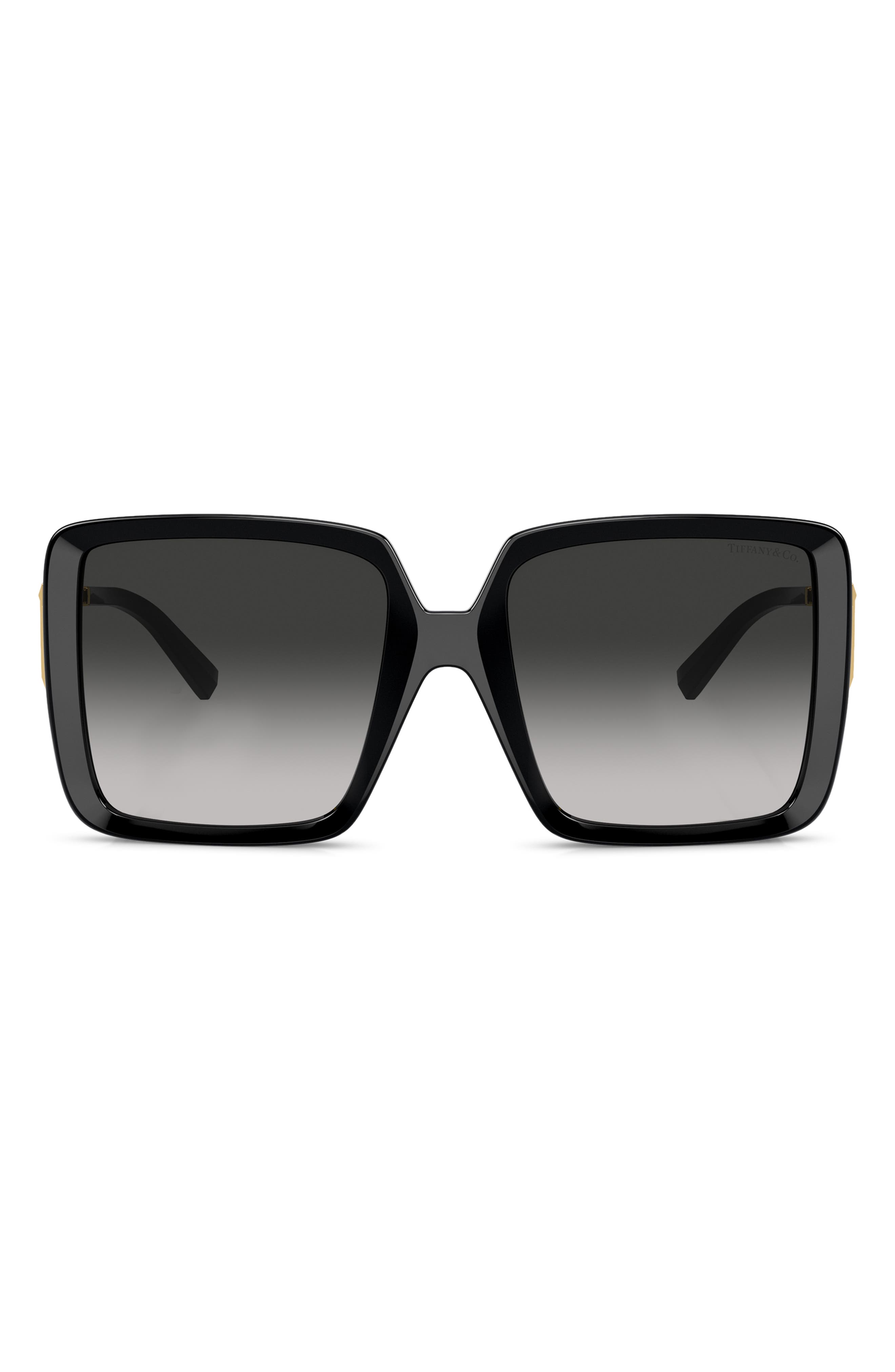 gucci gg0053s 54mm oversize square sunglasses black