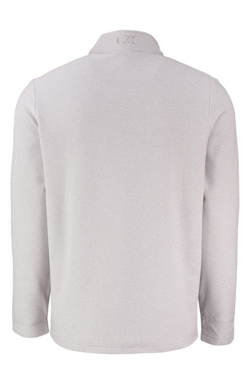 Cutter & Buck Hunts Point Fleece Snap Pullover In Polished