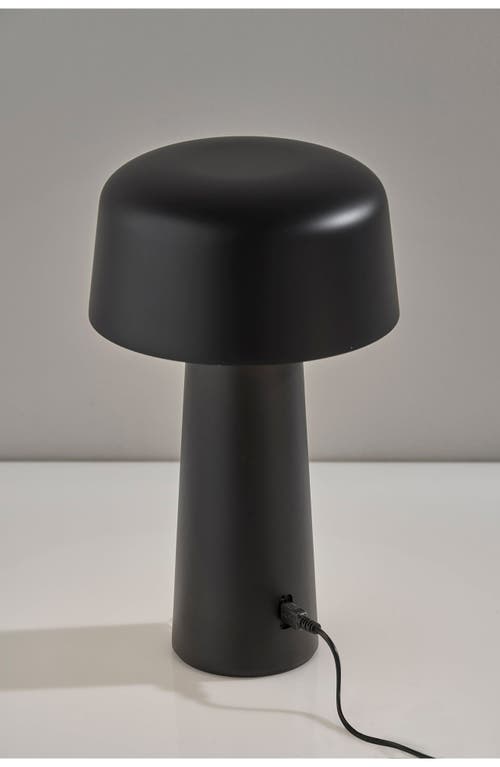 Adesso Lighting Lenny Cordless Led Table Lamp In Black