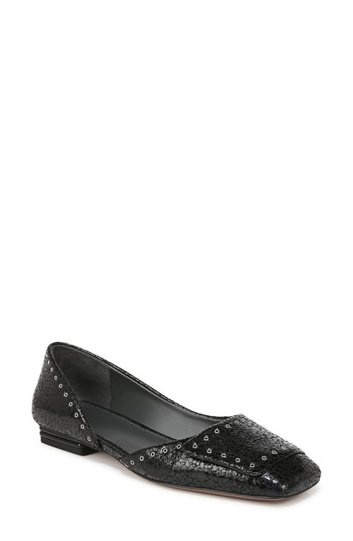 Shop Sarto By Franco Sarto Tracy Half D'orsay Flat In Black