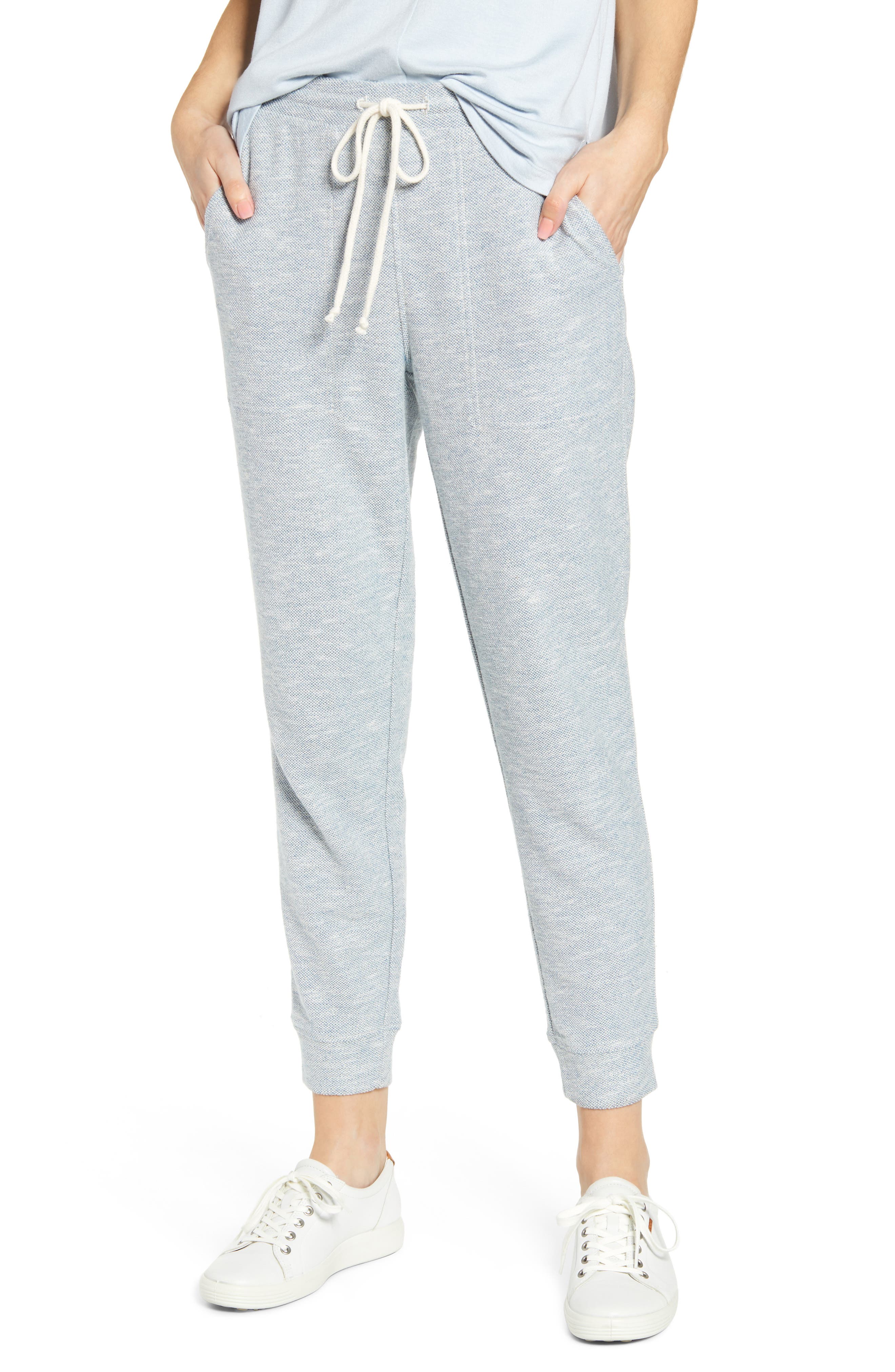 Lou & Grey Terry Sweatpants, Blue