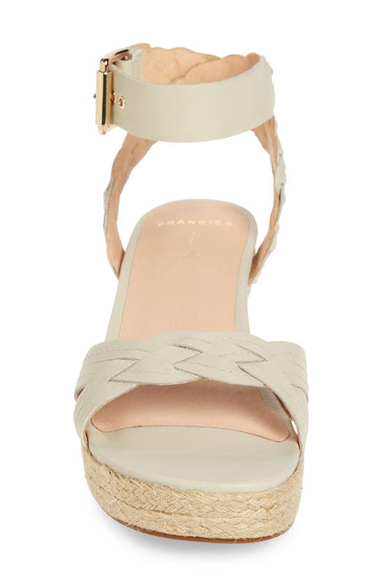 Shop Frankie4 Upton Espadrille Sandal In Bone