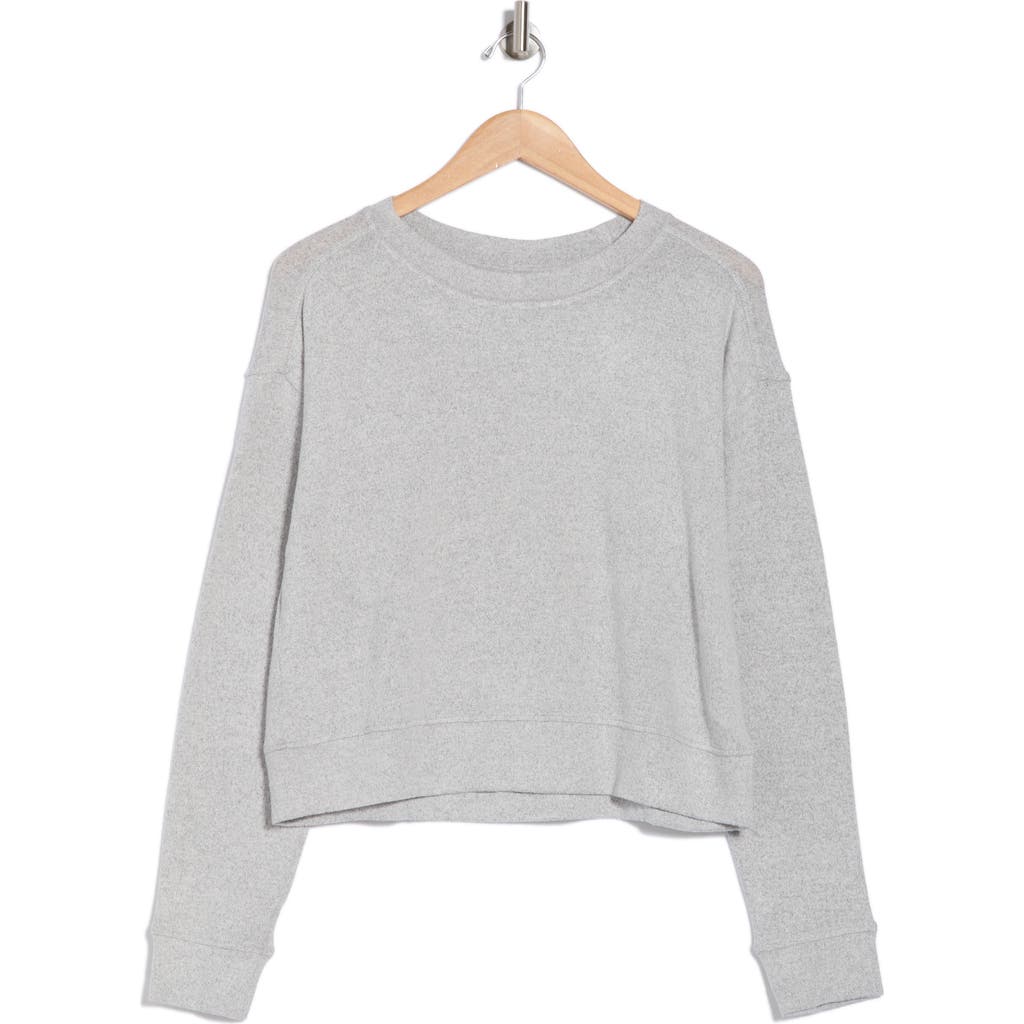 Abound Sleepy Crewneck Sweatshirt In Grey Heather