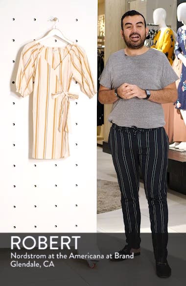 billabong best dressed wrap dress