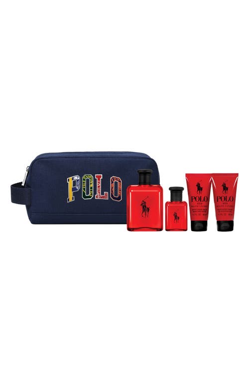 Ralph Lauren Polo Red Eau de Toilette Gift Set (Limited Edition) $195 Value 