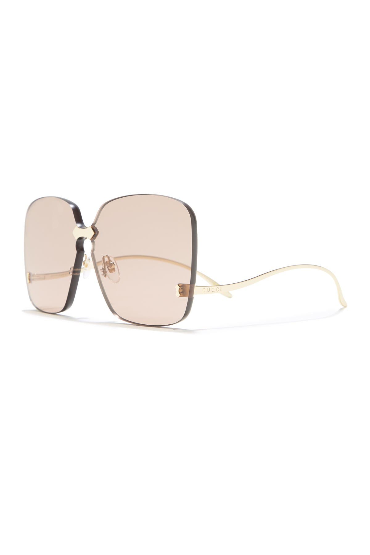 gucci 99mm oversized sunglasses