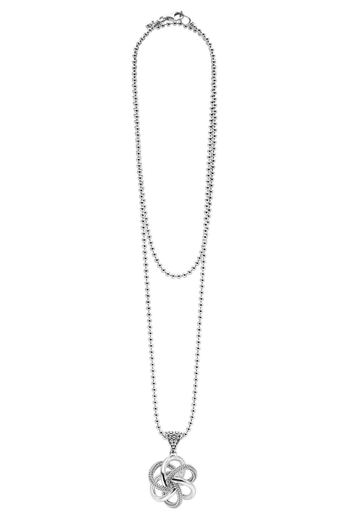 nordstrom long silver necklaces