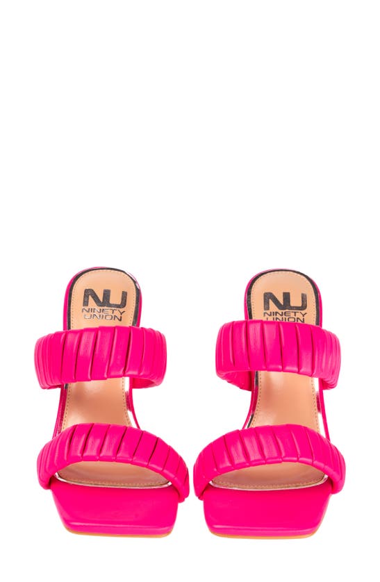 Lady Couture Ash Heeled Sandal In Fuchsia