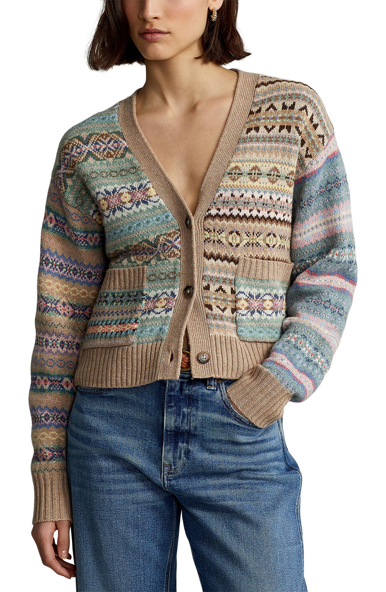 Women's Long Sleeve V-Neck Basic Top Cashmere Blend sweater Knit Jumper  XS-M 