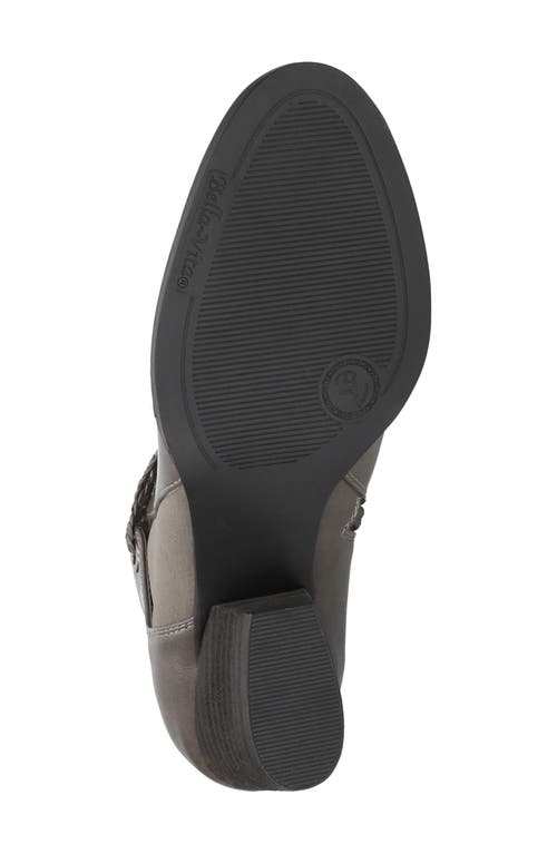 Bella Vita Women's Audrina Block Heel Booties In Grey