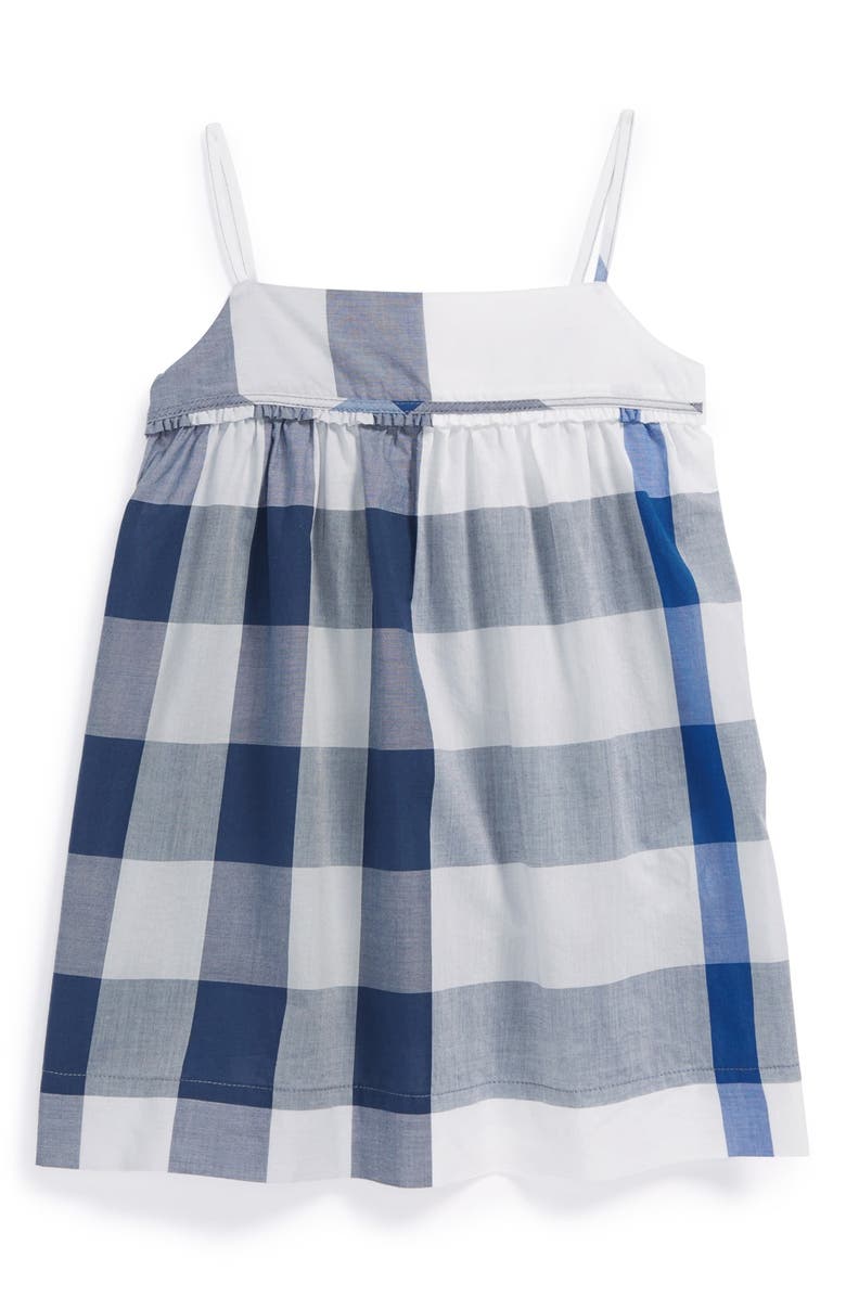 Burberry 'Magnolia' Check Print Cotton Sundress (Baby Girls) | Nordstrom