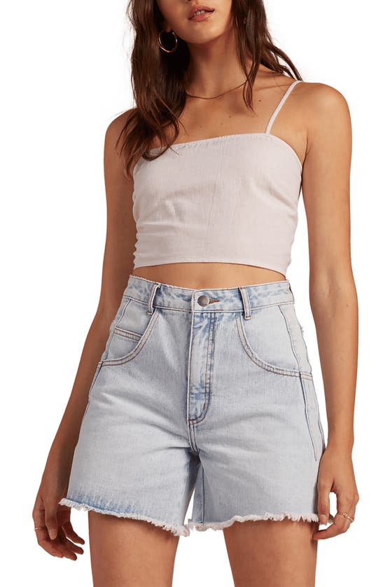 Billabong North Shore Crop Camisole In Natural