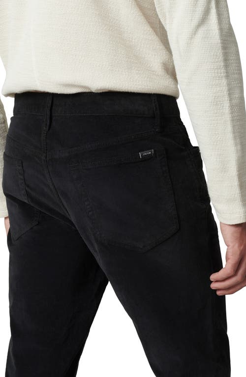 Joe's The Brixton Slim Straight Leg Corduroy Jeans In Black