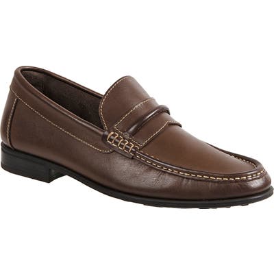 Sandro Moscoloni Penny Loafer - Brown