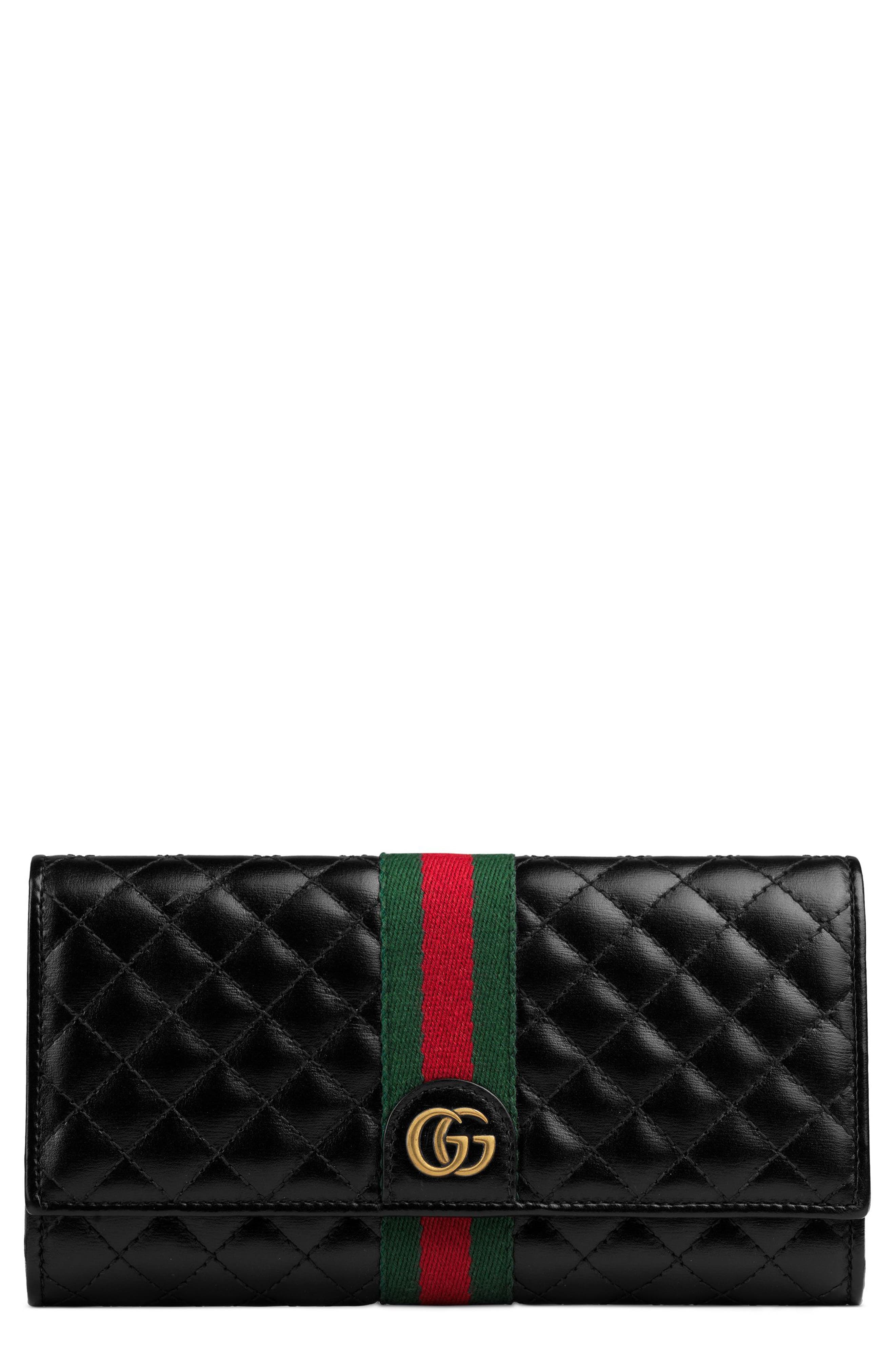 Gucci Quilted Leather Continental 