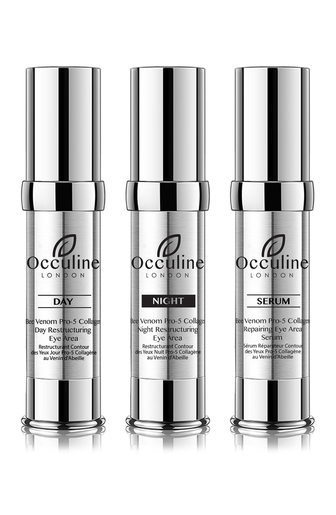 Occuline Triple Threat 3-piece Restructuring & Repairing Skincare Set