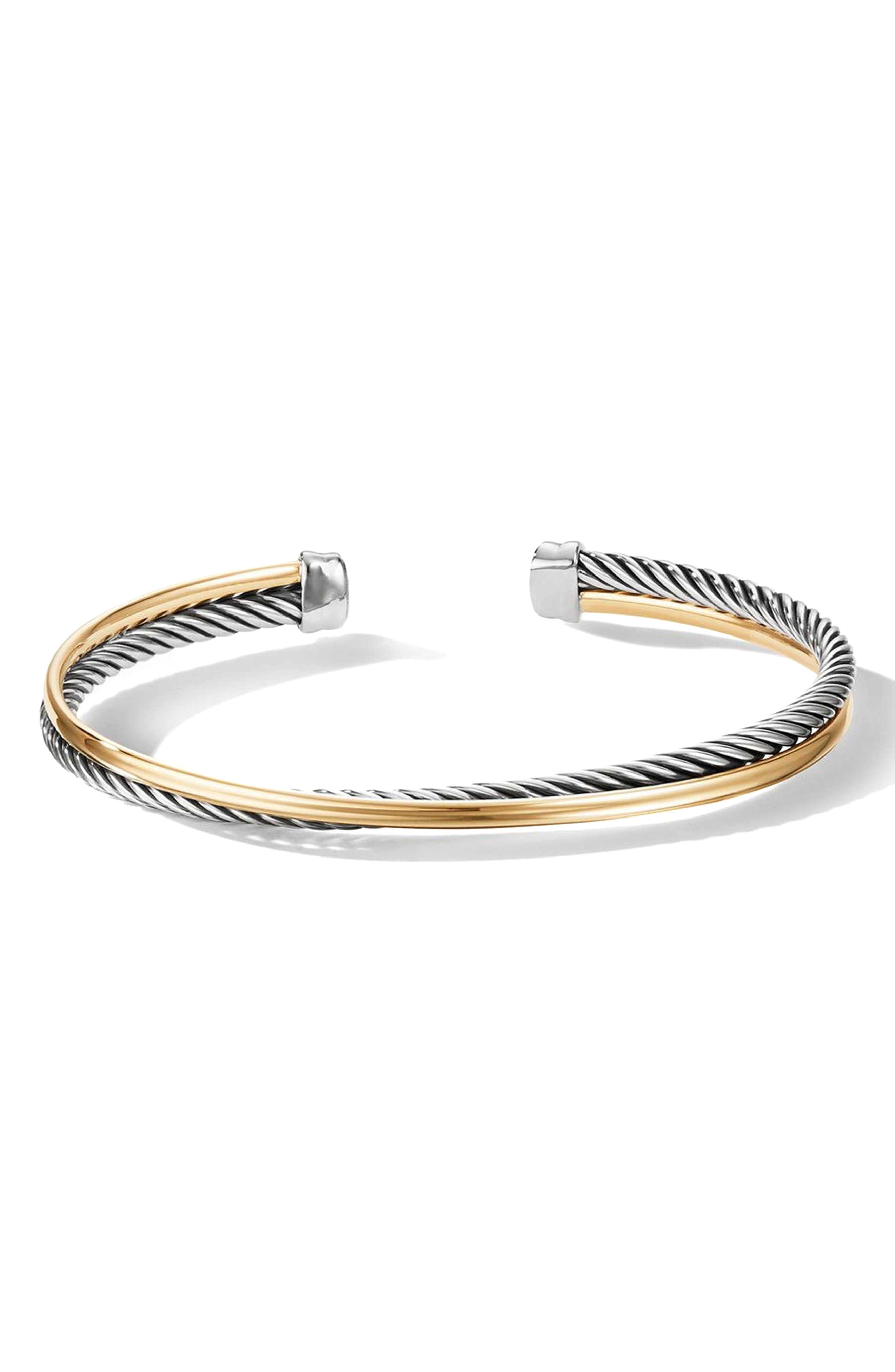 David Yurman Crossover Bracelet With 18K Gold Nordstrom   27590cd0 7f9e 49a1 Bb61 7d7e6dfc24b9 