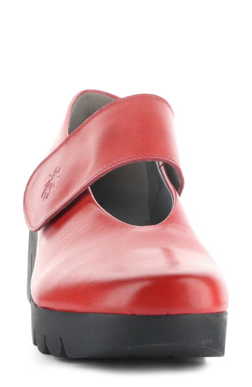 FLY LONDON FLY LONDON VARI MARY JANE PLATFORM WEDGE PUMP