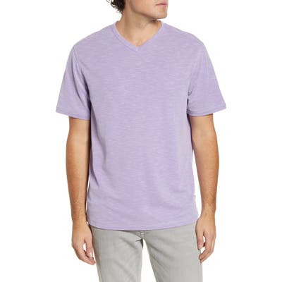 Big & Tall Tommy Bahama Tropicool Paradise V-Neck T-Shirt - Purple