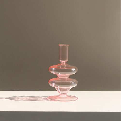 Osmos Studio Siri Candle Holder In Pink