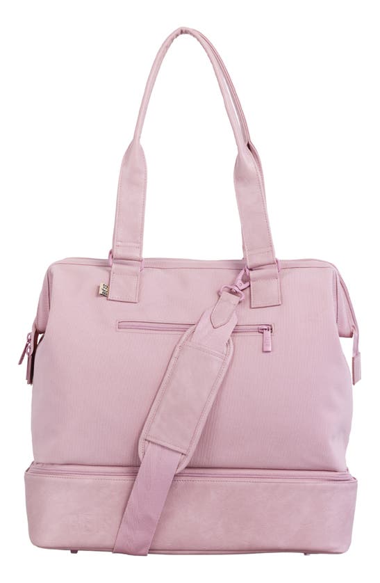 Beis The Mini Convertible Weekend Travel Bag In Pink