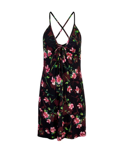 Shop Adore Me Laylani Slip Dress In Floral Black