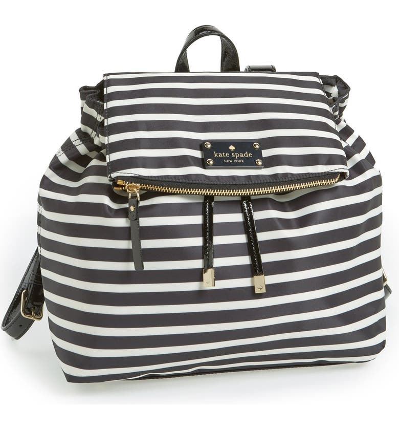 kate spade new york 'pattern' stripe backpack | Nordstrom