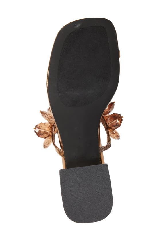Shop Jeffrey Campbell Innocent Slide Sandal In Bronze