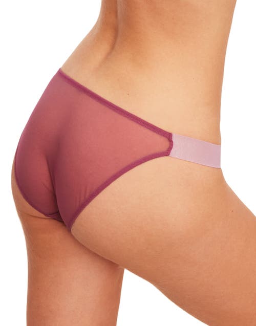 Shop Adore Me Olisa Bikini Panties In Dark Pink