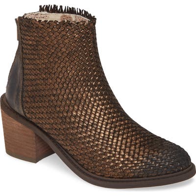 Band Of Gypsies Cortez Woven Bootie, Brown