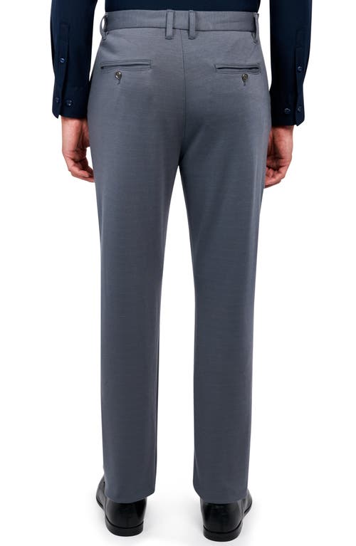 BROOKLYN BRIGADE BROOKLYN BRIGADE SLIM FIT STRAIGHT LEG PERFORMANCE KNIT DRESS PANTS 