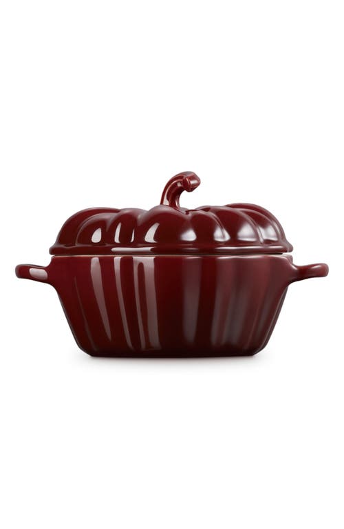 Shop Le Creuset Enameled Cast Iron Pumpkin Baking Dish In Rhone