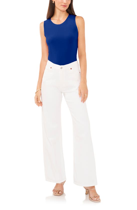 Shop Vince Camuto Sleeveless Top In Goddess Blue