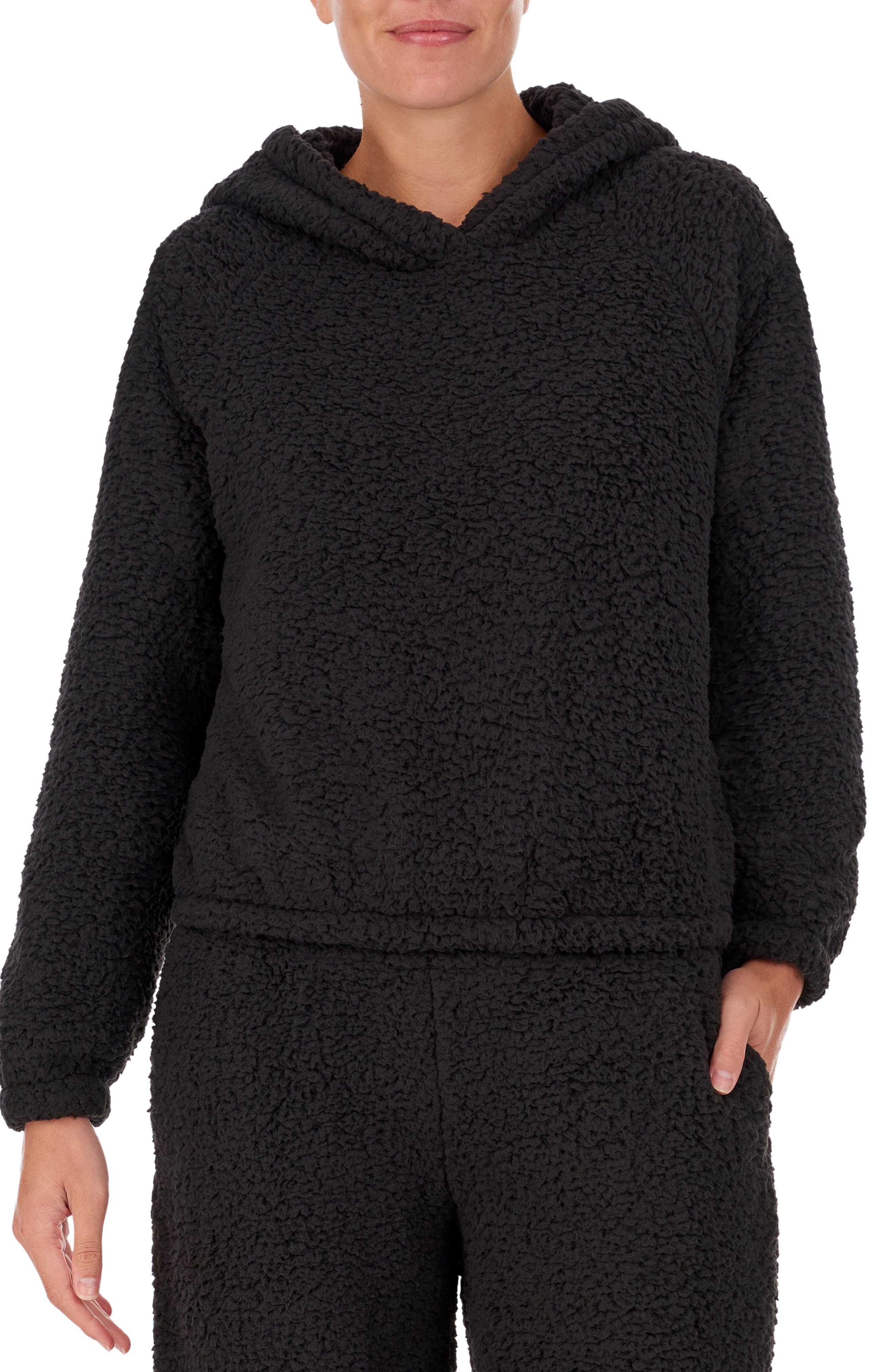 Room Service Pjs Hooded Teddy Fleece 