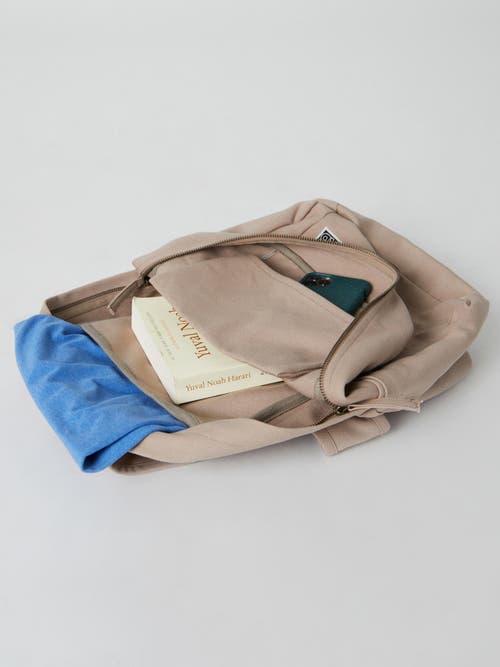 Terra Thread Organic Cotton Backpack In Sand Dune