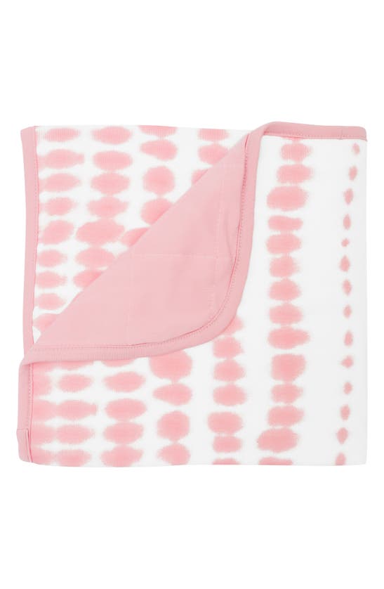 Kyte Baby Tie Dye Print Baby Blanket In Pink