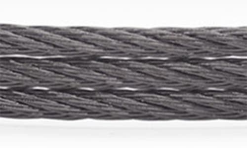 Shop Alor ® Strainless Steel Triple Row Cable Bracelet In Black