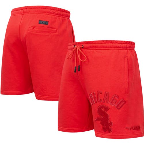 Men's Pro Standard Chicago White Sox Triple Red Classic Shorts