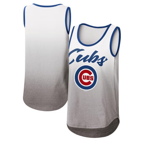 Men's Fanatics Branded Gray/Royal Chicago Cubs Our Year Tank Top 