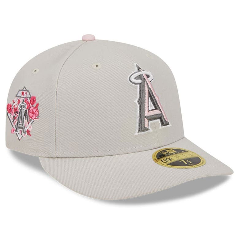 New Era Khaki Los Angeles Angels 2023 Mother's Day Low Profile 59fifty ...