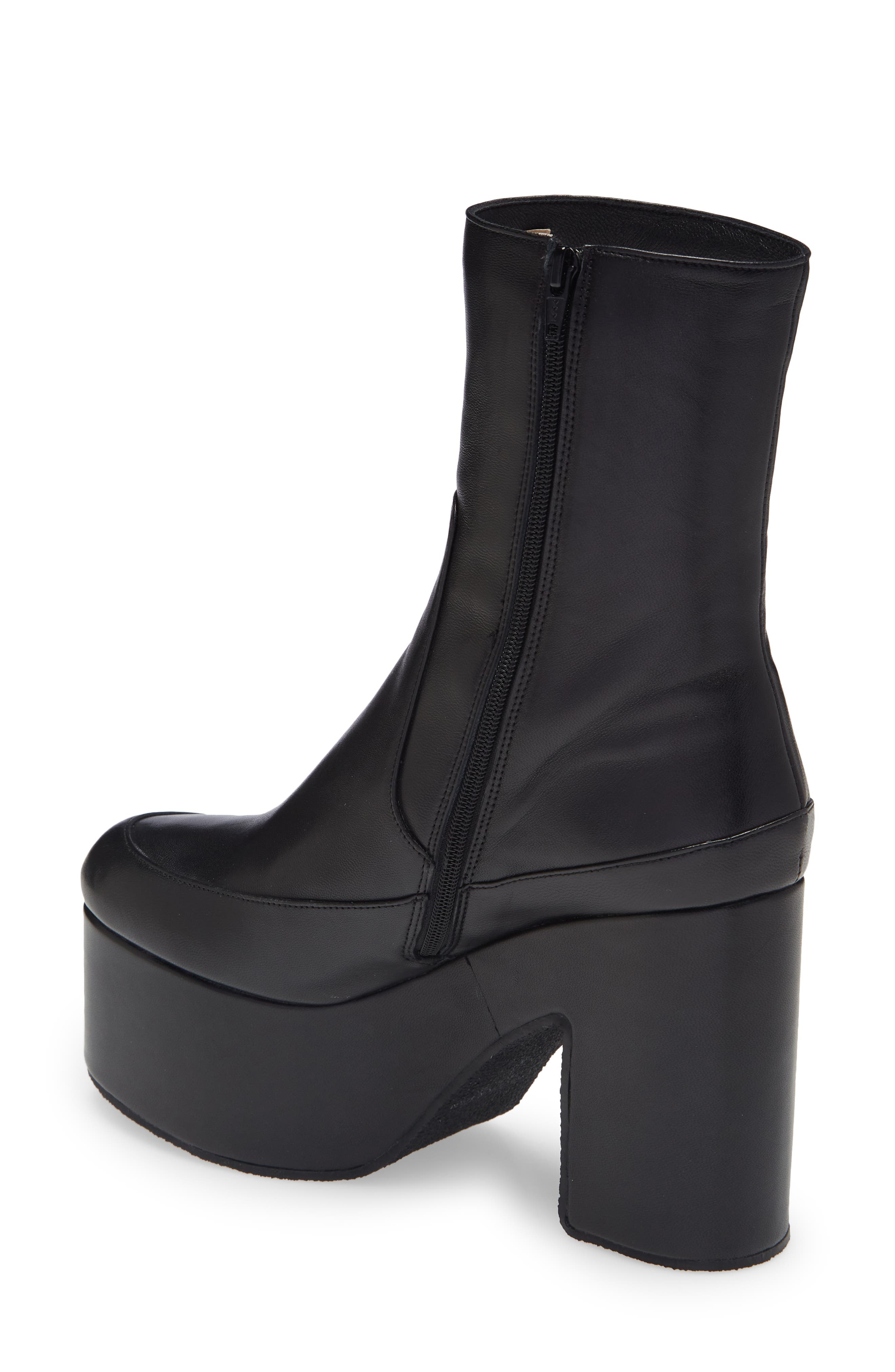 dries van noten platform boots