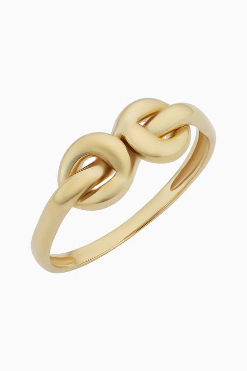 ORADINA ORADINA 10K YELLOW GOLD SOUL MATE RING 