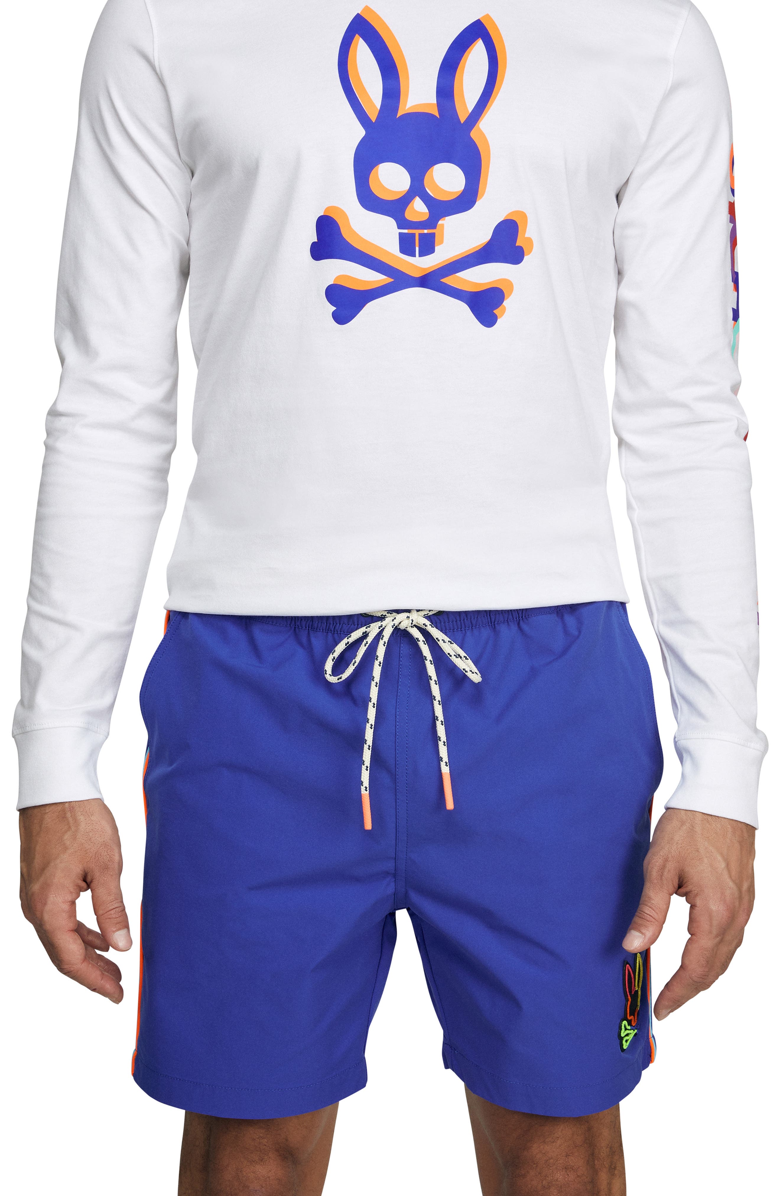 Men's Psycho Bunny Swim Trunks 