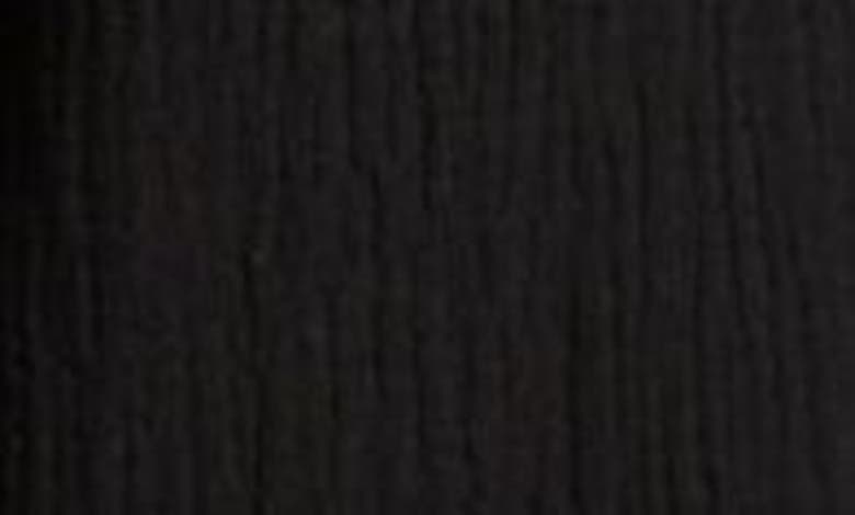 Rails Leon Crinkled Organic Cotton Crop Pants In Black Gauze