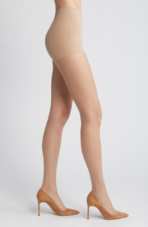 Opaque Elastic Tights, High Waist Slim Footed Pantyhose, Women's Stockings  & Hosiery