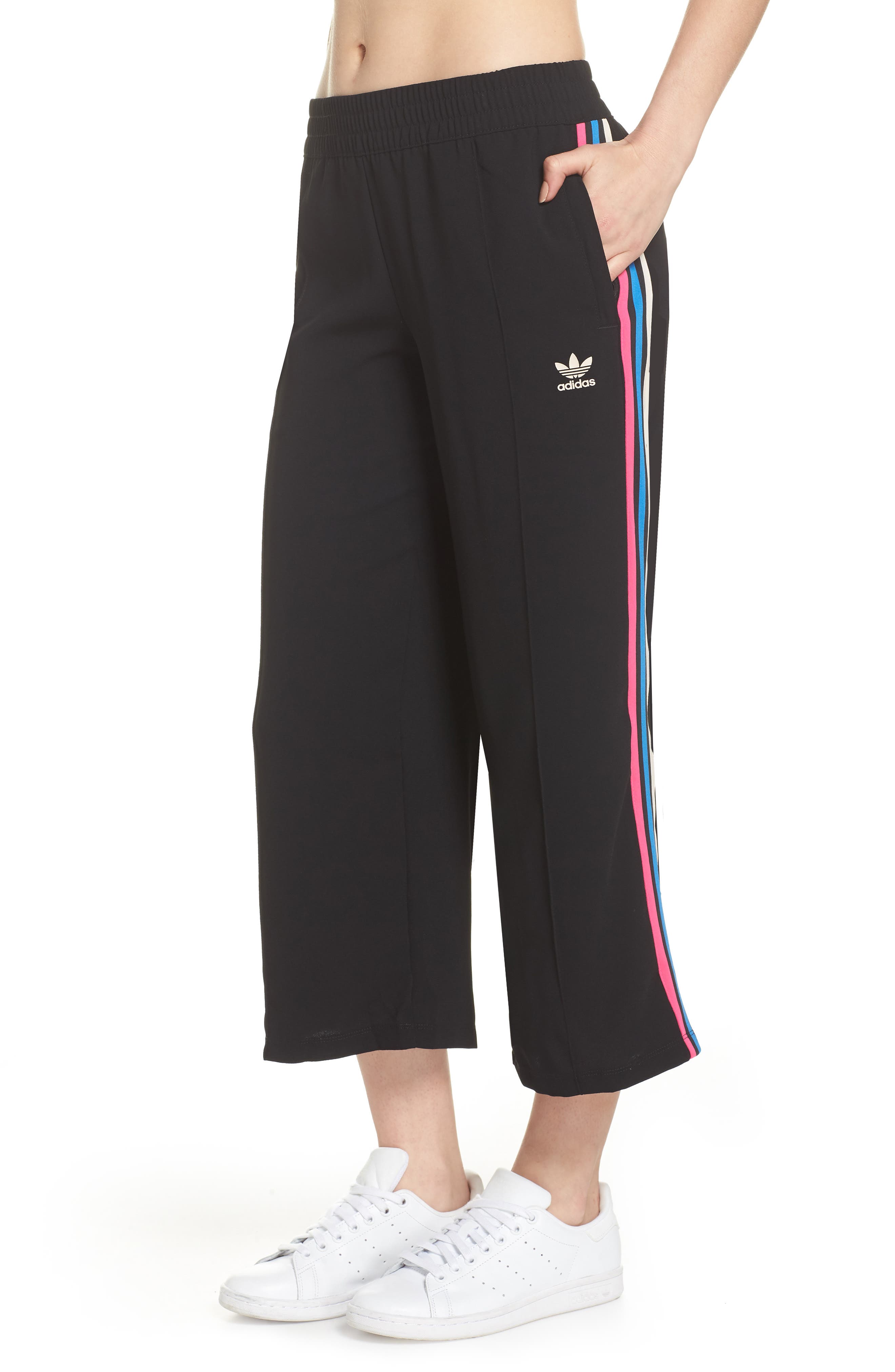 adidas track pants cropped