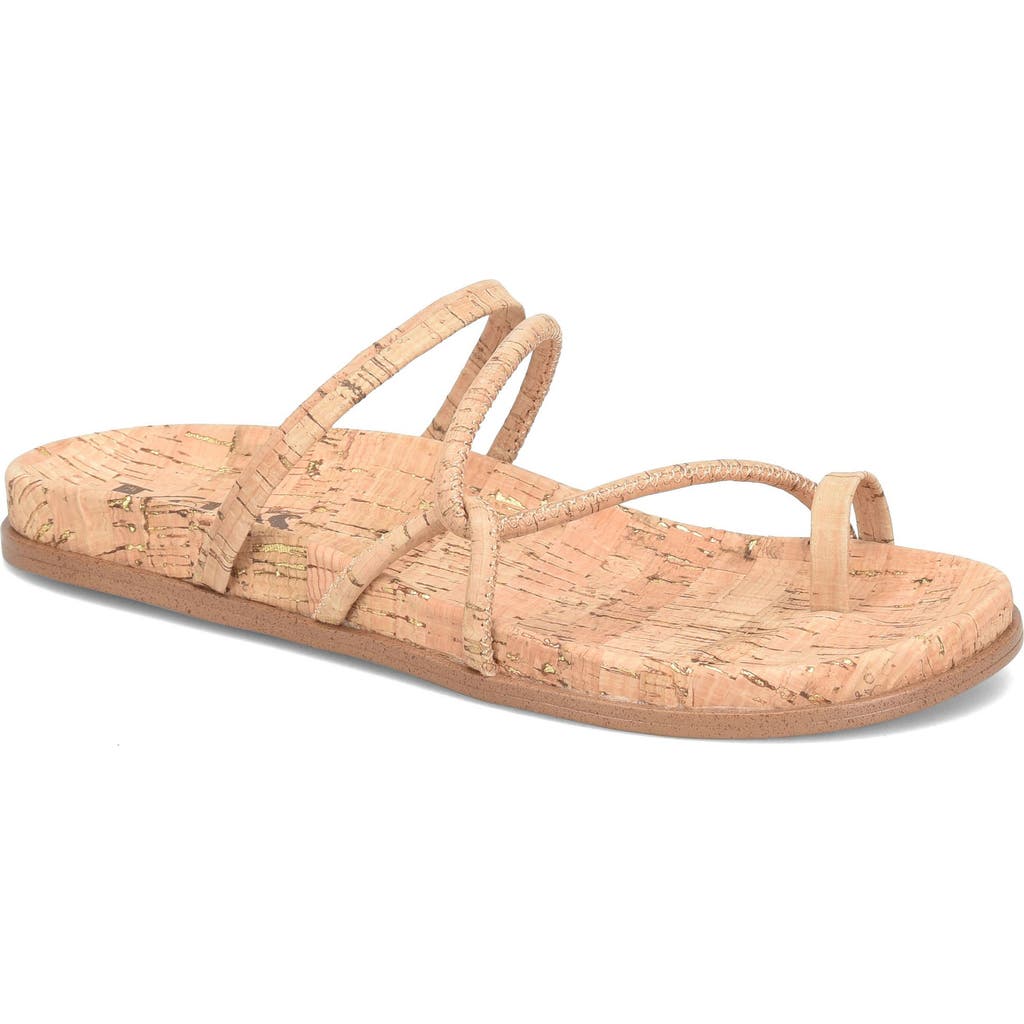 Shop Korks Audra Sandal In Natural Cork